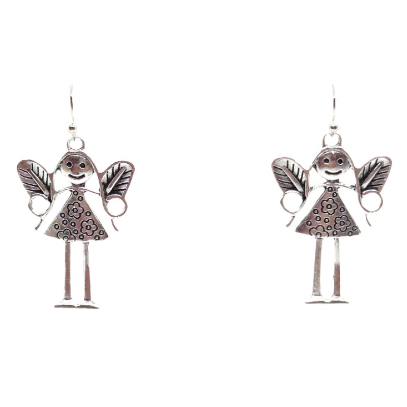 KOLCZYKI FUN ANIOŁEK DZIEWCZYNA  (128)