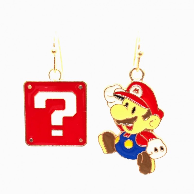 KOLCZYKI FUN BAJKA SUPER MARIO BROS (147)