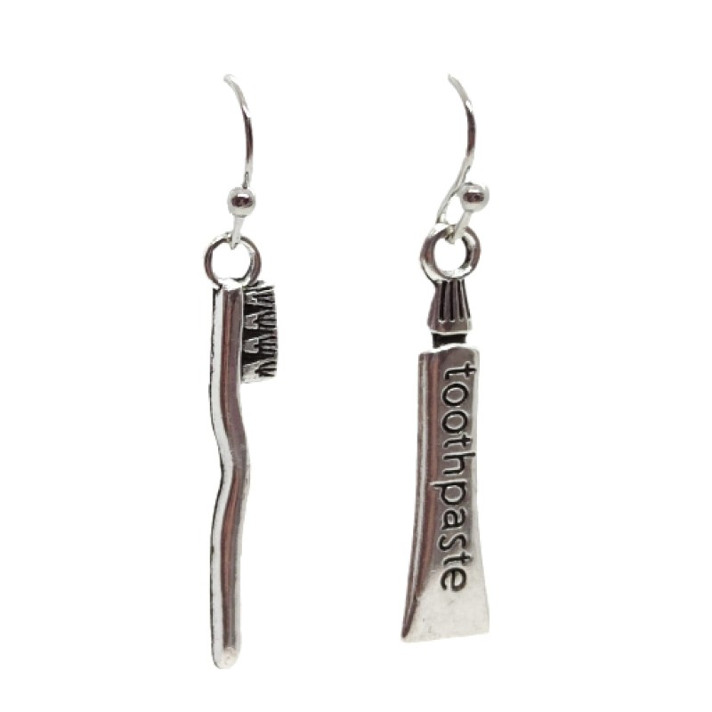 KOLCZYKI FUN CZYSTE ZĘBY SZCZOTKA PASTA  (120)