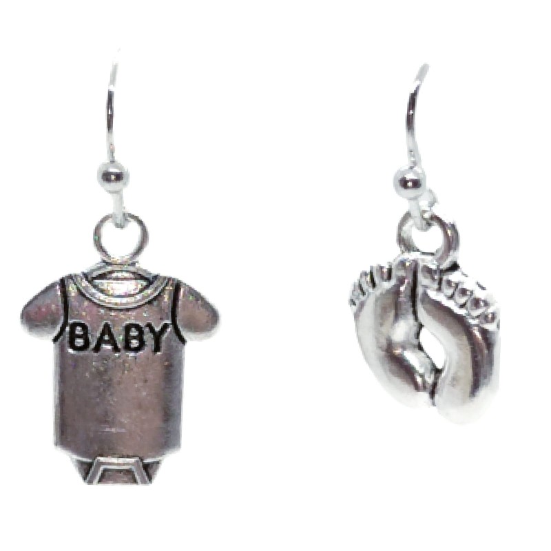 KOLCZYKI FUN DZIECKO STÓPKI BODY (118)