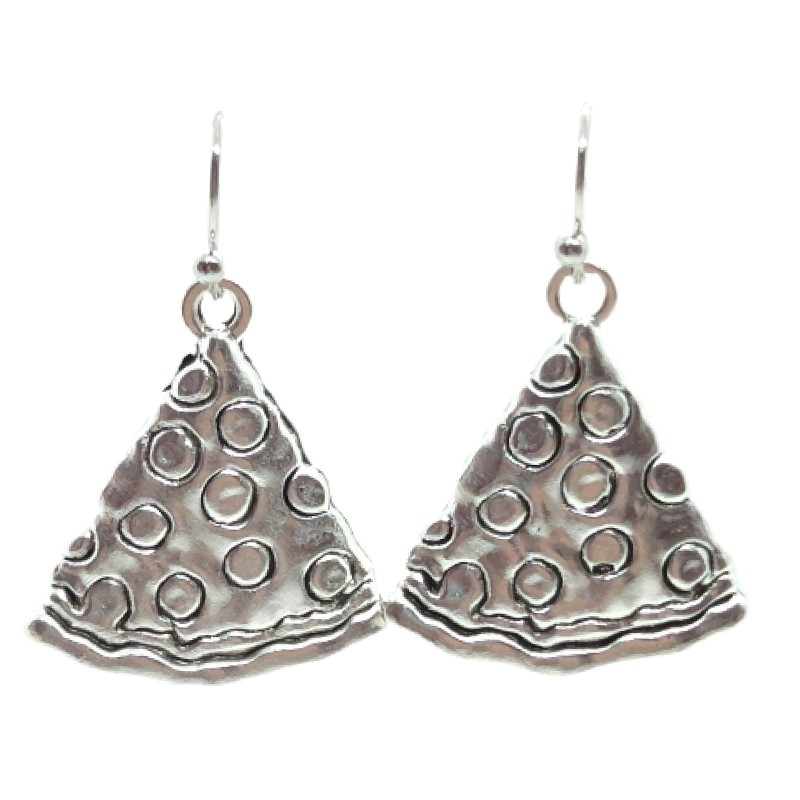 KOLCZYKI FUN PIZZA TRÓJKĄTY PIZZY (115)