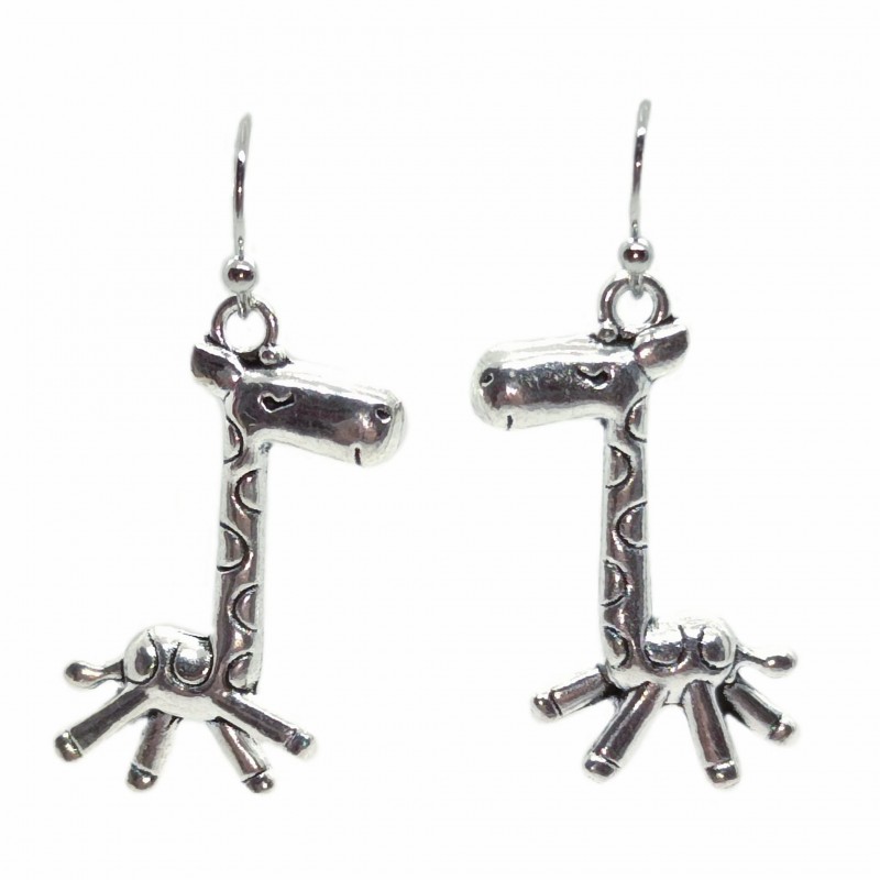 KOLCZYKI FUN ZABAWNE WYSOKIE ŻYRAFY (107)