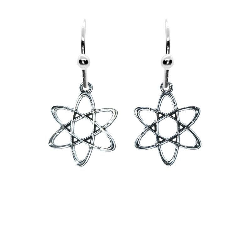 KOLCZYKI FUN CHEMIA ATOM (045)