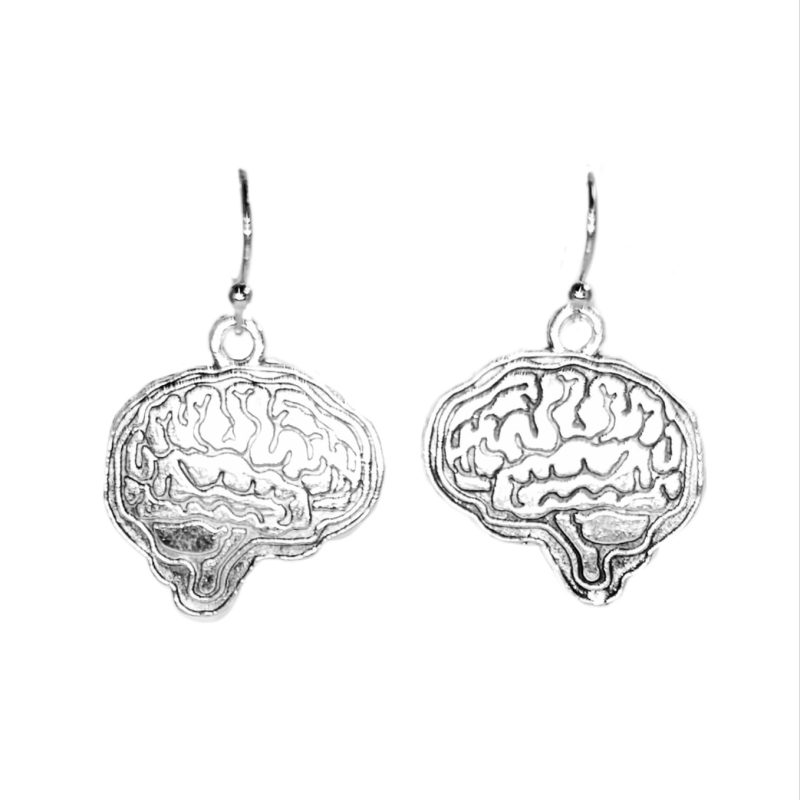 KOLCZYKI FUN ANATOMIA MÓZG CZŁOWIEKA (336)