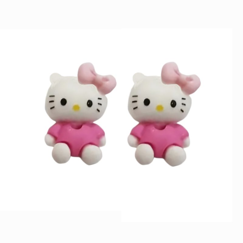 KOLCZYKI FUN SZTYFT KLASYCZNE HELLO KITTY (SZ001)