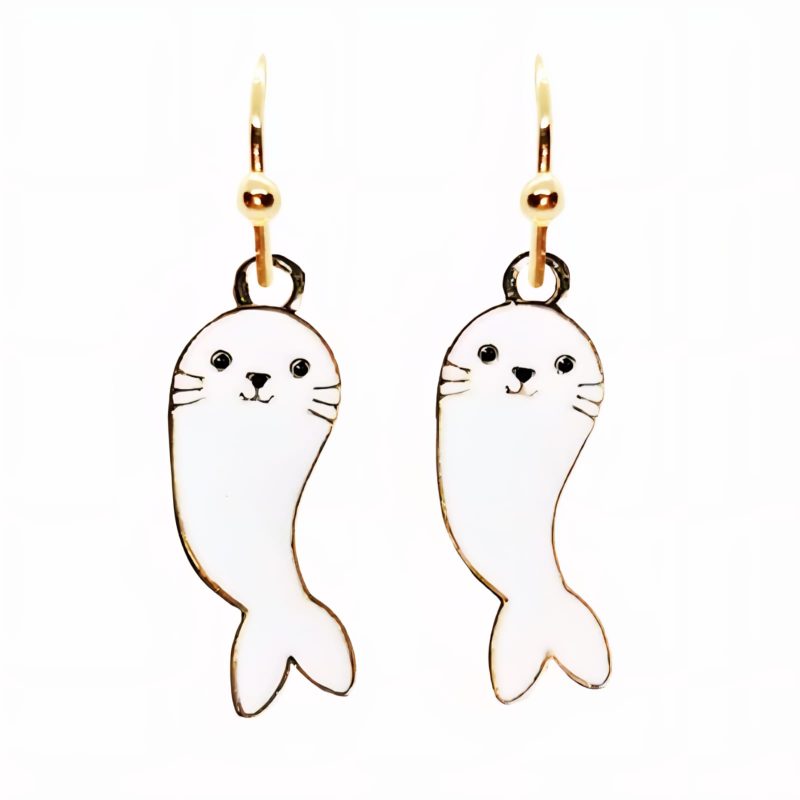 KOLCZYKI FUN MORSKIE KLIMATY LEW MORSKI (320)