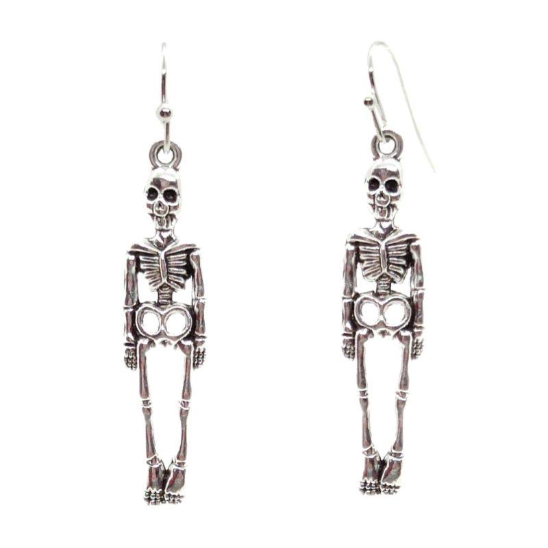 KOLCZYKI FUN STRASZNE KOŚCIOTRUPY HALLOWEEN (312)