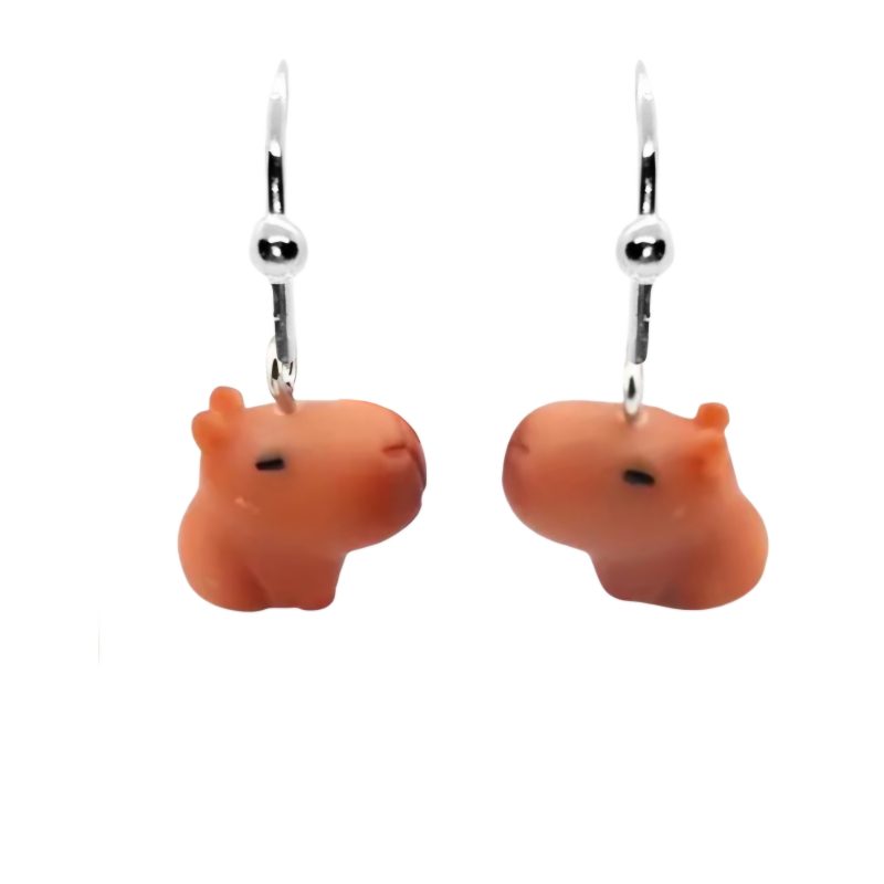 KOLCZYKI FUN SŁODKIE KAPIBARY KAPIBARA 2 (126)