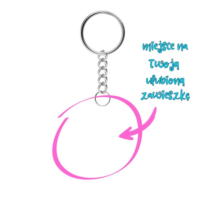 BRELOK FUN TWÓJ WZÓR