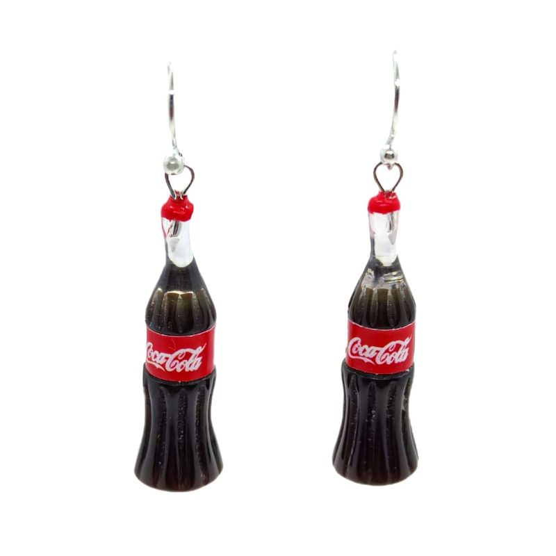KOLCZYKI FUN BUTELKI NAPÓJ COCA-COLA 0,33l (212)