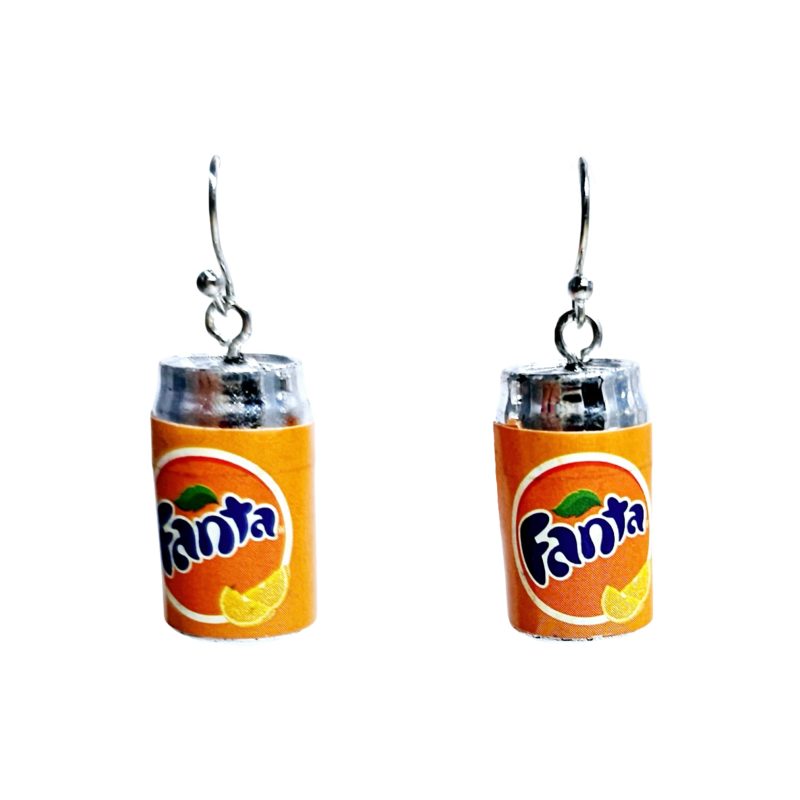 KOLCZYKI FUN PUSZKI NAPÓJ FANTA (080)