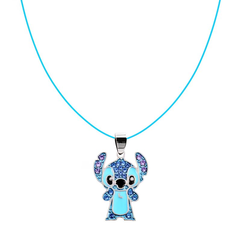 NASZYJNIK FUN BAJKA LILO I STICH CYRKONIE (318N)