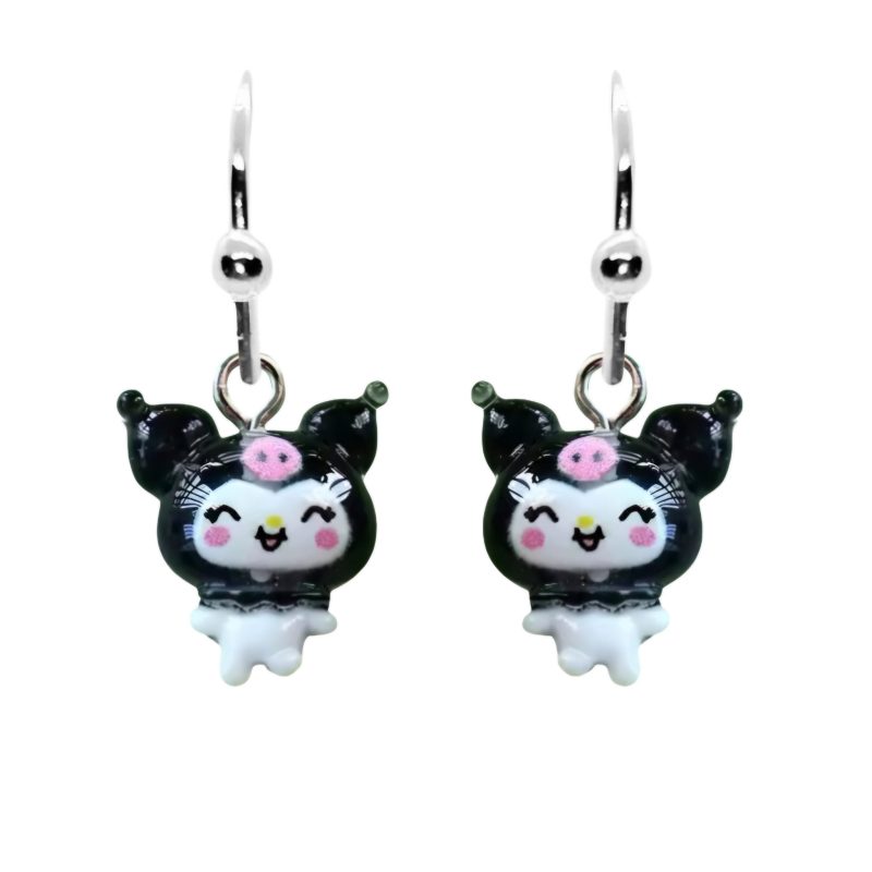 KOLCZYKI FUN BAJKA KUROMI 3D (049)