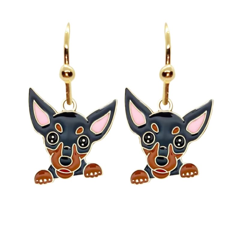 KOLCZYKI FUN PSY JAMNIKI (166)