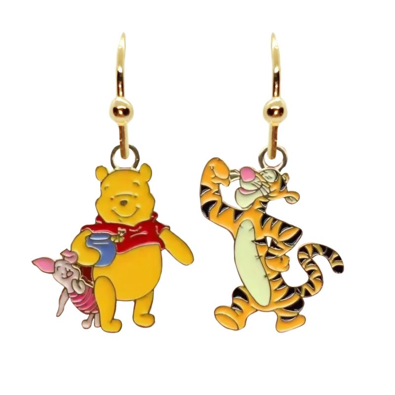 KOLCZYKI FUN BAJKA KUBUŚ, PROSIACZEK I TYGRYSEK (296)