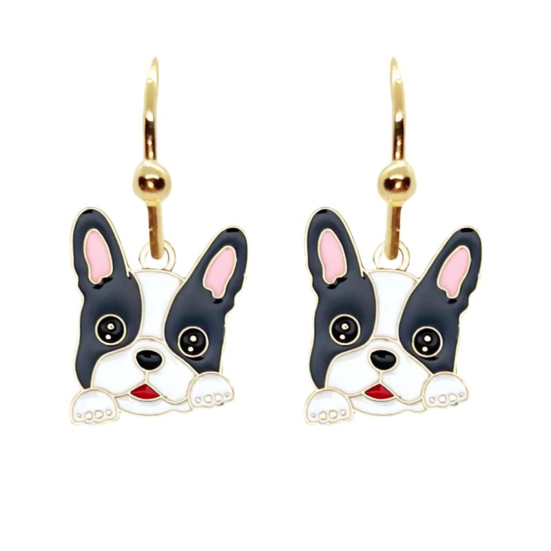 KOLCZYKI FUN PSY BULDOG (160)