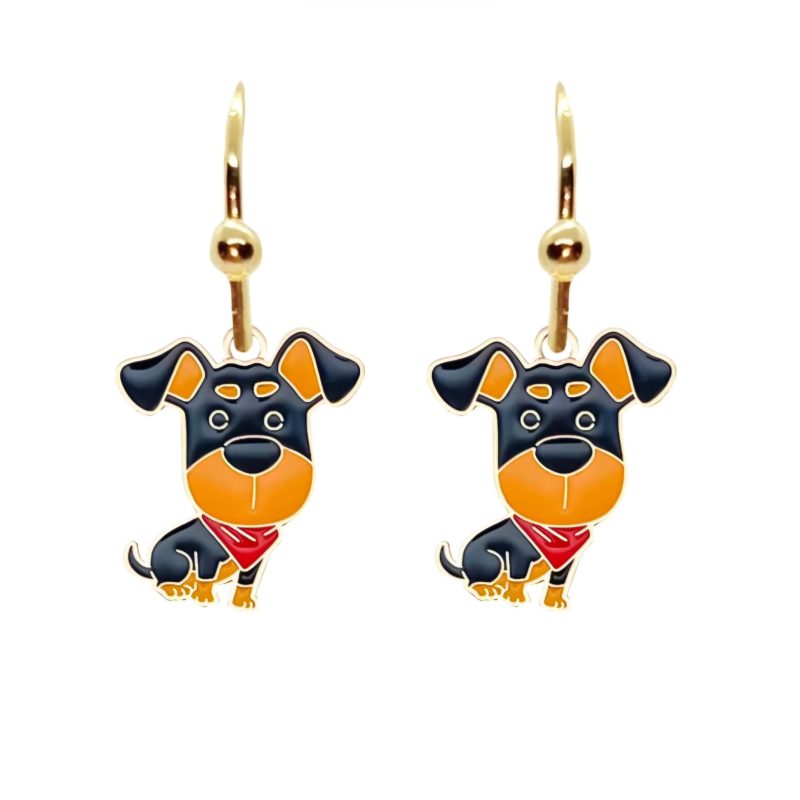 KOLCZYKI FUN PSY JAMNIKI (397)