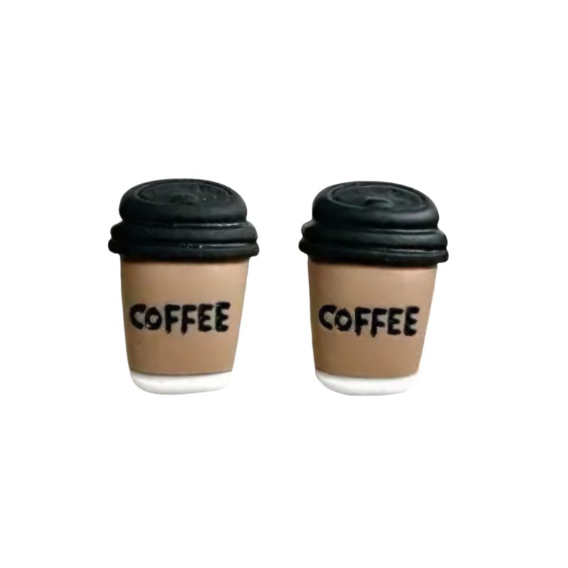 KOLCZYKI FUN SZTYFT KUBKI KAWY (SZ027)