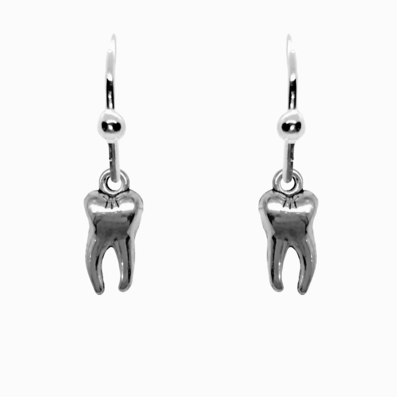 KOLCZYKI FUN SREBRNE ZĄBKI (360)