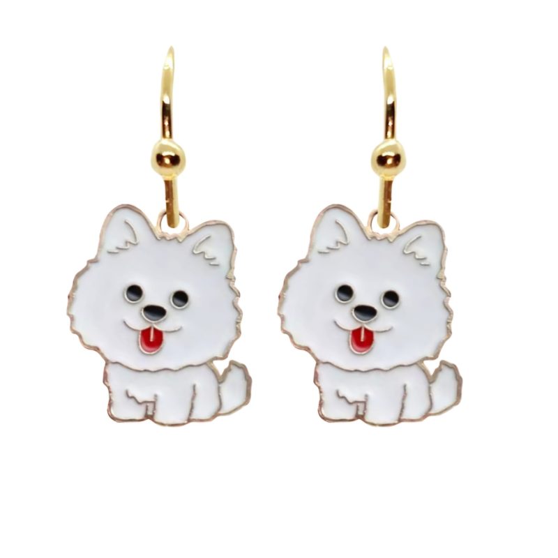 KOLCZYKI FUN PSY SAMOJEDY (440)