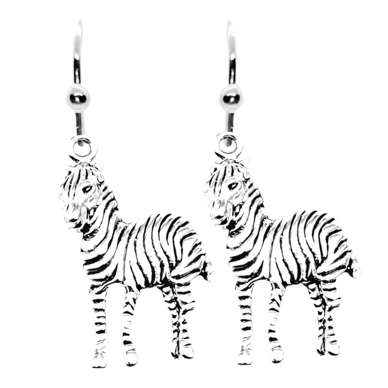 KOLCZYKI FUN ZEBRY (446)