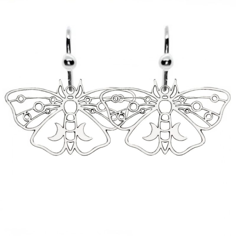 KOLCZYKI GOTYCKIE AŻUROWE ĆMY SR (443)